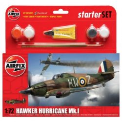 Caza Hawker Hurricane Mk I. Escala 1:72. Marca Airfix. Ref: A55111.