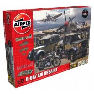 Set Batalla D-Day The Sea Assault Gift. Escala 1:72. Marca Airfix. Ref: A50157.