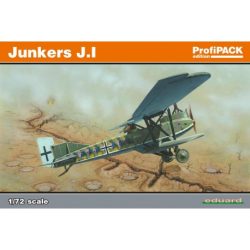 Avión Junkers J.I, alemán de la WWI. kit de plástico listo para ensamblar y decorar. Escala 1:72. Marca Eduard. Ref: 7046.