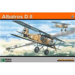 Biplano Albatros D.II. De la WWI. kit de plastico listo para ensamblar y decorar. Escala 1:48. Marca Eduard. Ref: 8082.