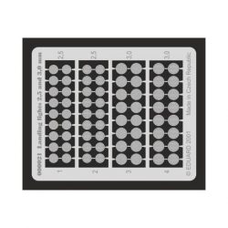 Fotograbados Landing Lights, Luz de aterrizaje. Marca Eduard. Ref: 00021.