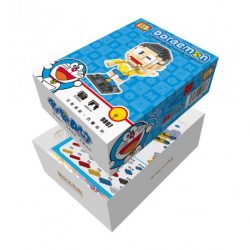Nobita, dibujos de Doraemon. Kit construcción nano blocks. Marca Loz. Ref: 9807.