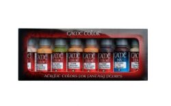 Vallejo - Set Game color, tonos piel 8 colores. Bote 17 ml., Ref: 72.295.