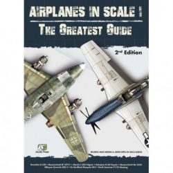 Libro Airplane in scale 1, máxima guia. Contiene 200 páginas y más de 1000 fotografías. Marca Acción Press. Ref: SO-GM-AS1-ES.