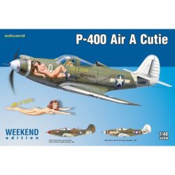 P-400 Air A Cutie. Escala 1:48. De la WWI. kit de plastico listo para ensamblar y decorar. Marca Eduard. Ref: 8472.