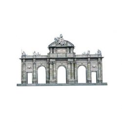 Puerta de Alcala ( Madrid ). Puzzle 3D de Montaje. Serie de edificios históricos. Marca Clever Paper. Ref: 14353.