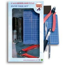 Set de Herramientas para Maquetas de Plástico. Especial para modelismo. Marca Artesanía Latina. Ref: 27003-1.