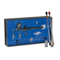 Aerografo AB-300 Plus (0,2 + 0,3 + 0,4 mm). Marca Chaves. Ref: 17058.