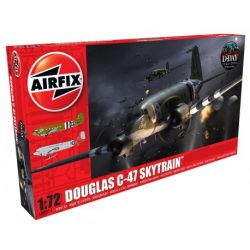 Airfix - Avión Douglas Dakota C47 A/D Skytrain. kit de plástico listo para ensamblar y decorar. Escala 1:72. Ref: A08014.