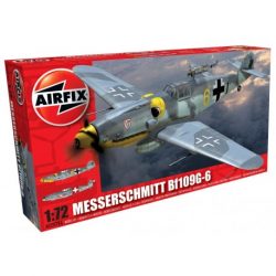 Airfix - Caza Messerschmitt Bf 109G-6. kit de plástico listo para ensamblar y decorar. Escala 1:72. Ref: A02029A.