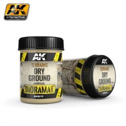 AK Interactive - Producto weathering, Efecto de tierra seca ,(Terrains dry ground). Bote de 250 ml., Ref: AK8015.