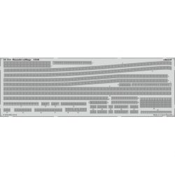 Eduard - Fotograbado Musashi railings , barandillas del Musashi, 1/350, Ref: 53134.