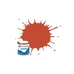 Humbrol - Marrón rojizo mate, Red brown matt ( 100 ). Bote 14 ml., Ref: AA1105.