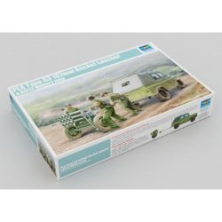 Trumpeter - Lanzacohetes, PLA Type 63 107mm Rocket Laucher & BJ212 Military Jeep.  Kit de plástico para ensamblar y pintar. Contiene calcas. Escala 1:35, Ref: 02320.