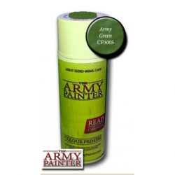 The army painter - Aerosol imprimación verde ejército. Bote 400 ml., Ref: CP3005.
