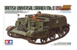 Tamiya - Carrier Universal Británico Mk.II Reconocimiento Forzado, Escala 1:35, Ref: 35249.