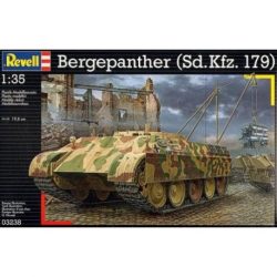 Revell - Carro de combate Bergenpanther ( Sd.Kfz.179 ). kit de plástico listo para ensamblar y decorar. Escala 1:35.  Ref: 03238.
