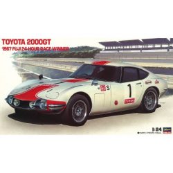 Hasegawa - Historic Racing Car Toyota 2000GT 1967 Fuji 24 Hour Race Winner. Escala 1:24. Ref: 21051