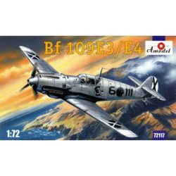 Amodel - Caza Bf 109E3/E4. Escala 1:72, Ref: 72117.