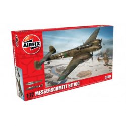 Airfix - Caza Messerchmitt Bf110C. Escala 1:72, Ref: A03080A