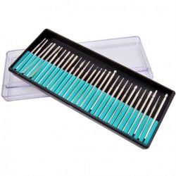 Dismoer - Conjunto de 30 Fresas diamantadas, Ref: 11511.