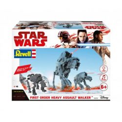 Revell - First Order Heavy Assault Walker con luz y sonido, Star War. Incluye 3 baterías LR44. Escala 1:164, Ref: 06761.