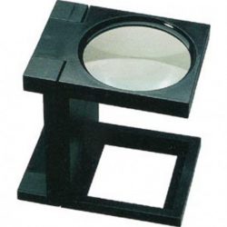 Dismoer - Lupa lectora plegable de 3x y 90 mm de diámetro, Ref: 19120.