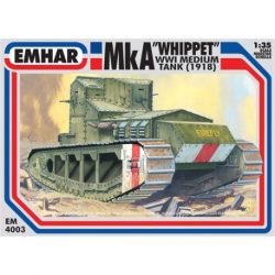 Emhar - Medium tank MkA " whippet"  WWI, Escala 1:35, Ref: EM4003