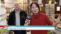 Reportaje de Aragón Televisión sobre Ociomodell.com y Zaratren.com   realizado el día 25 de Enero de 2018