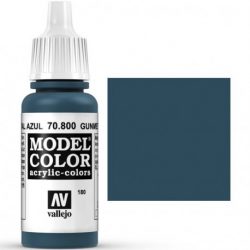 Vallejo - Acrilico Model Color, Azul metal ( 180 ). Bote 17 ml.  Ref: 70.800.