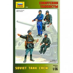 Zvezda - Figuras Soviet tank crew, WWII, Escala 1:35, Ref: 3504