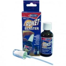 Deluxe - Acelerador para cianocrilato, Deluxe roket blaster. Contiene 50 ml., Ref: 276AD17.
