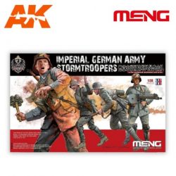 Meng - Imperial German Army Stormtroopers de la WWI. Escala 1:35, Ref: HS-010.