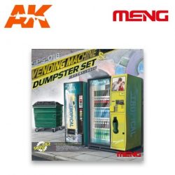 Marca Meng - Máquinas de bebidas y contenedores. Escala 1:35,  Ref: SPS-018.