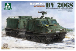 Takom - Novedad, Bandvagn, Bv 206S, Articulated Armored Personnel Carrier,1/35, Ref: 2083 