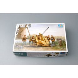 Trumpeter - GERMAN FLAK 43-37 mm (Late Type). Escala 1:35, Ref: 02311.