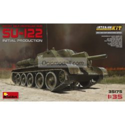Miniart - SOVIET SU-122 S.P.GUN (Full interior kit). Escala 1:35, Ref: 35175