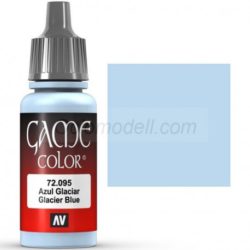 Vallejo - Acrílico Game Color, Azul glaciar. Bote 17 ml., Ref: 72.095