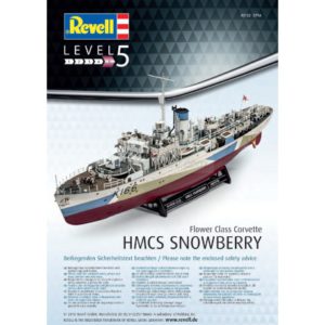 Revell - Flower Class Corvette. Escala: 1:144, Ref: 5132