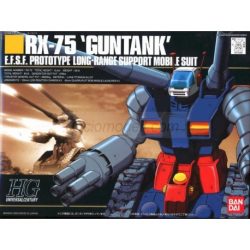 Bandai - HGUC 007 RX-75 GunTank. Serie Gundam. Escala 1:144, Ref: 75486.