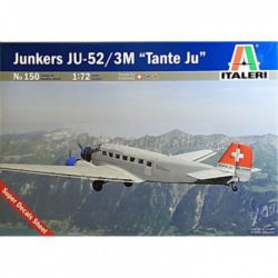 Italeri - Junkers JU-52/3M " tante Ju". Escala 1:72, Ref: 150