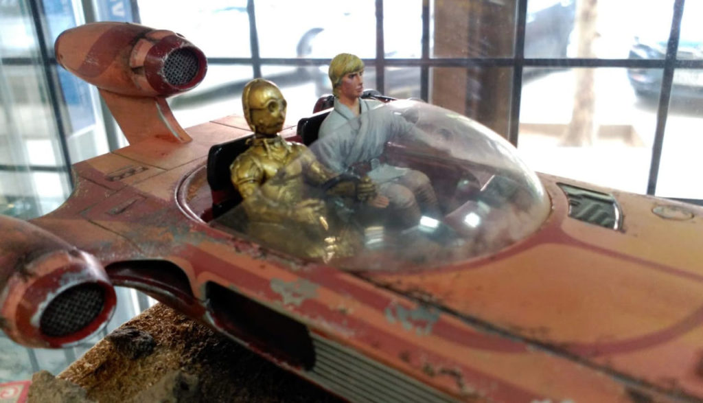 Antonio Antonio Deslizador Stat Wars 1