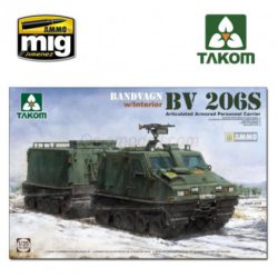 Marca Takom - Bandvagn Bv 206S Articulated Armored Personnel Carrier (TOM Español). Escala 1:35, Ref: 2083