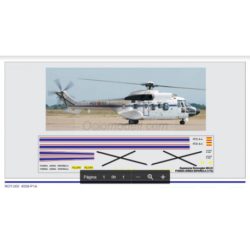 Trenmilitaria - Calcas del helicóptero Superpuma Eurocopter 402-23, Fuerza Aérea Española. Escala 1:72.  Ref: 000_0010