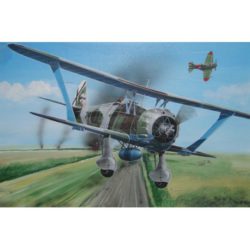 Fly - Caza Henschel Hs-123 A , Escala 1:72. Ref: 72009