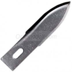 Dismoer - Conjunto de 5 cuchillas Nº23 para cutter 25102 Y 25251. Para cortar goma, foam, madera y plástico, Ref: 25236.