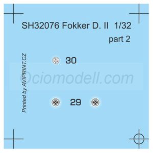 Special Hobby - Fokker D.II, " Grünzweig `s planes". Escala 1:32, Ref: 32076