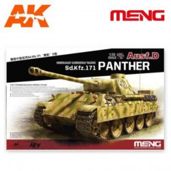 Meng - German medium tank sd.kfz.171 panther ausf.d. Escala 1:35, Ref: TS-038.