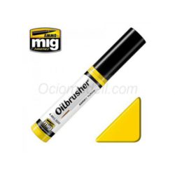 Ammo of Mig Jimenez - Oilbrusher: Oleo amarillo, yellow,Ref: AMIG3502.