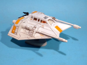 Snowspeeder realizado durante el 1º Taller de modelismo en Ociomodell por Andres.